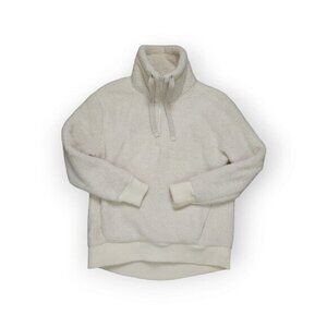 Athleta Talus Sherpa‎ 1/2 Zip Pullover Sweater Womens XS
